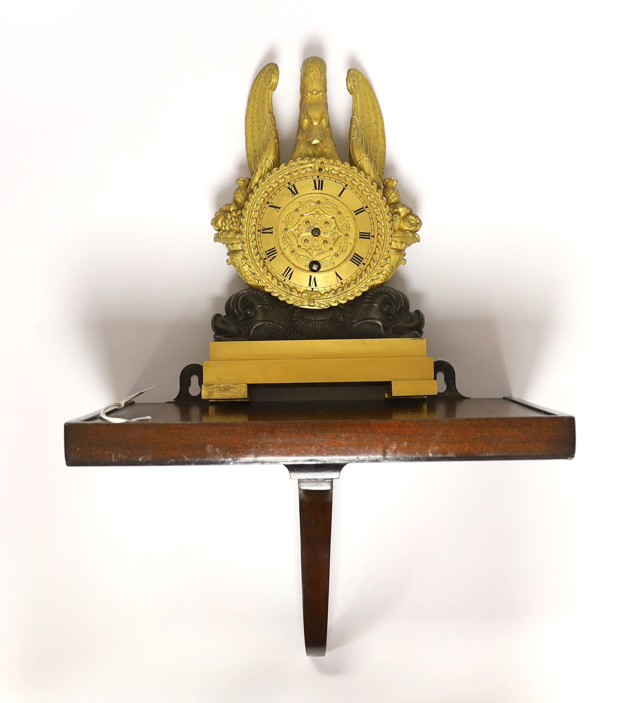 J. Schwearer, Regents Park, a Regency bronze and ormolu mantel timepiece